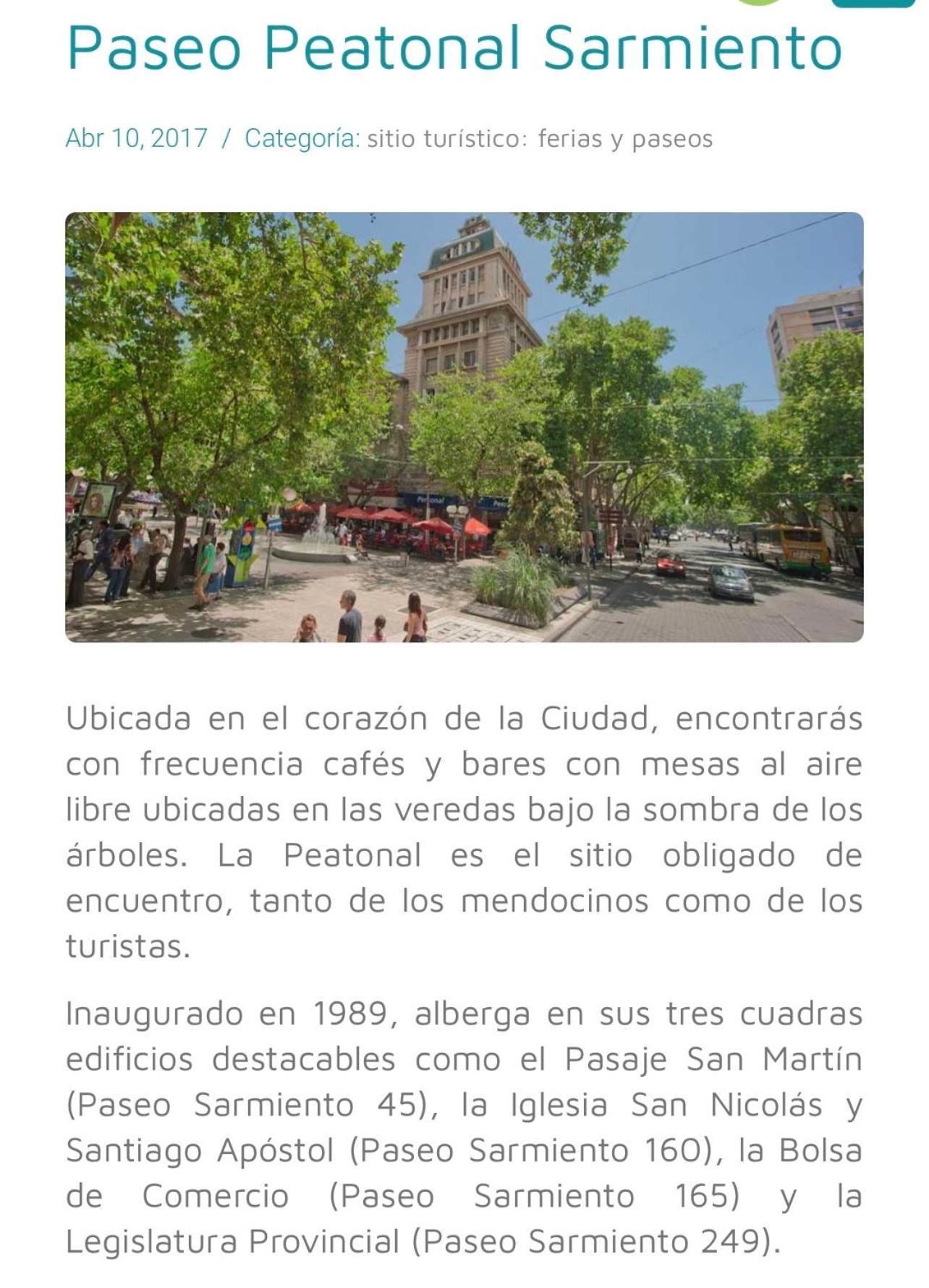 Mendoza Suites 3 -Parking Disponible- Eksteriør bilde